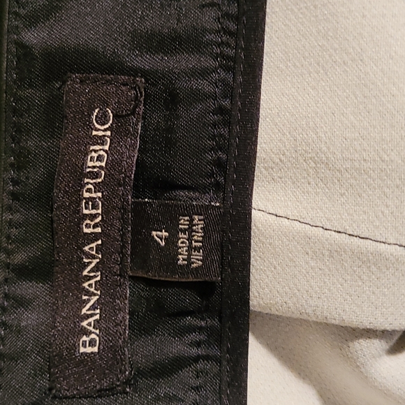 Banana Republic Grey Black Striped Skirt 4 - Picture 6 of 7